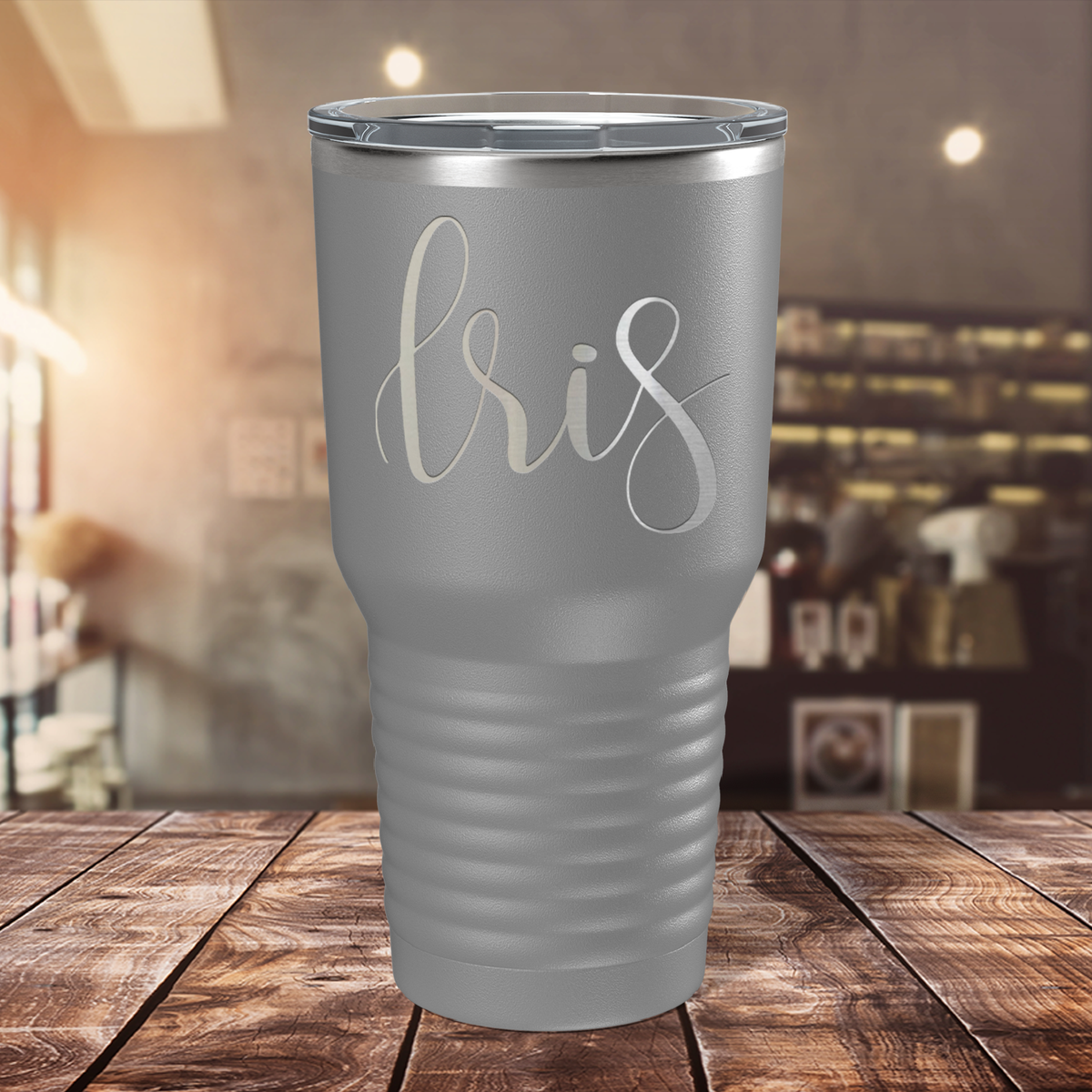 Personalized Slate 30oz Engraved Tumbler