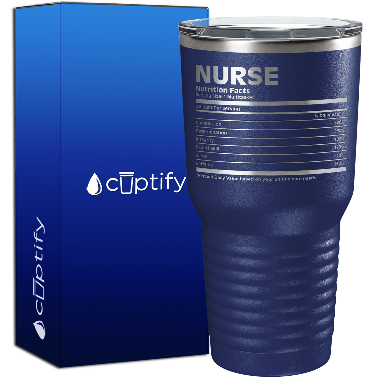 Nurse Nutrition Facts 30oz Nurse Tumbler