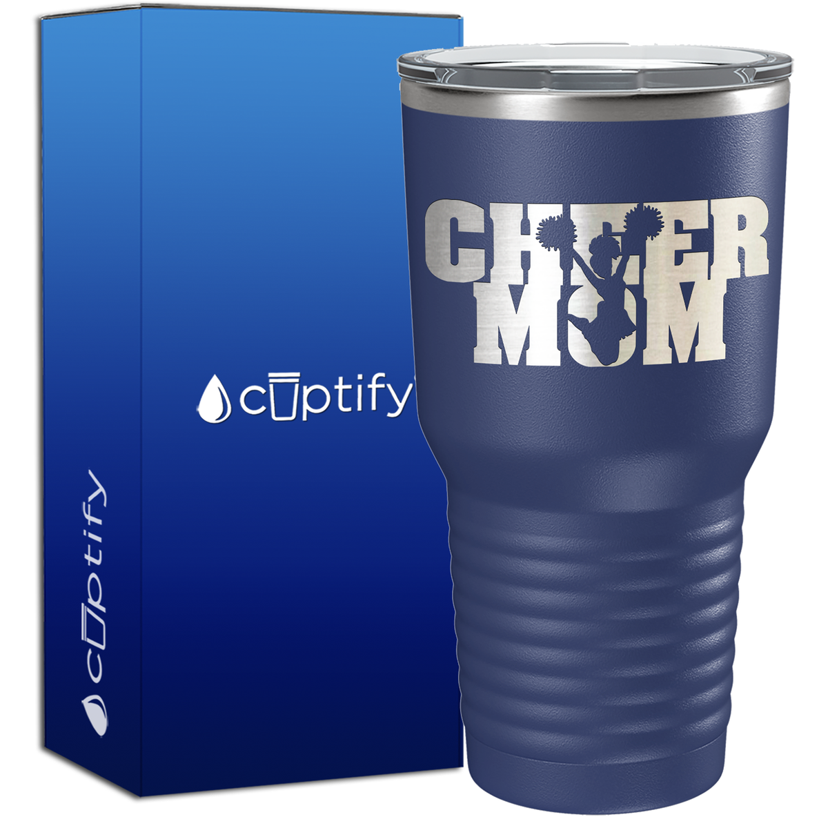 Cheer Mom 30oz Cheer Tumbler