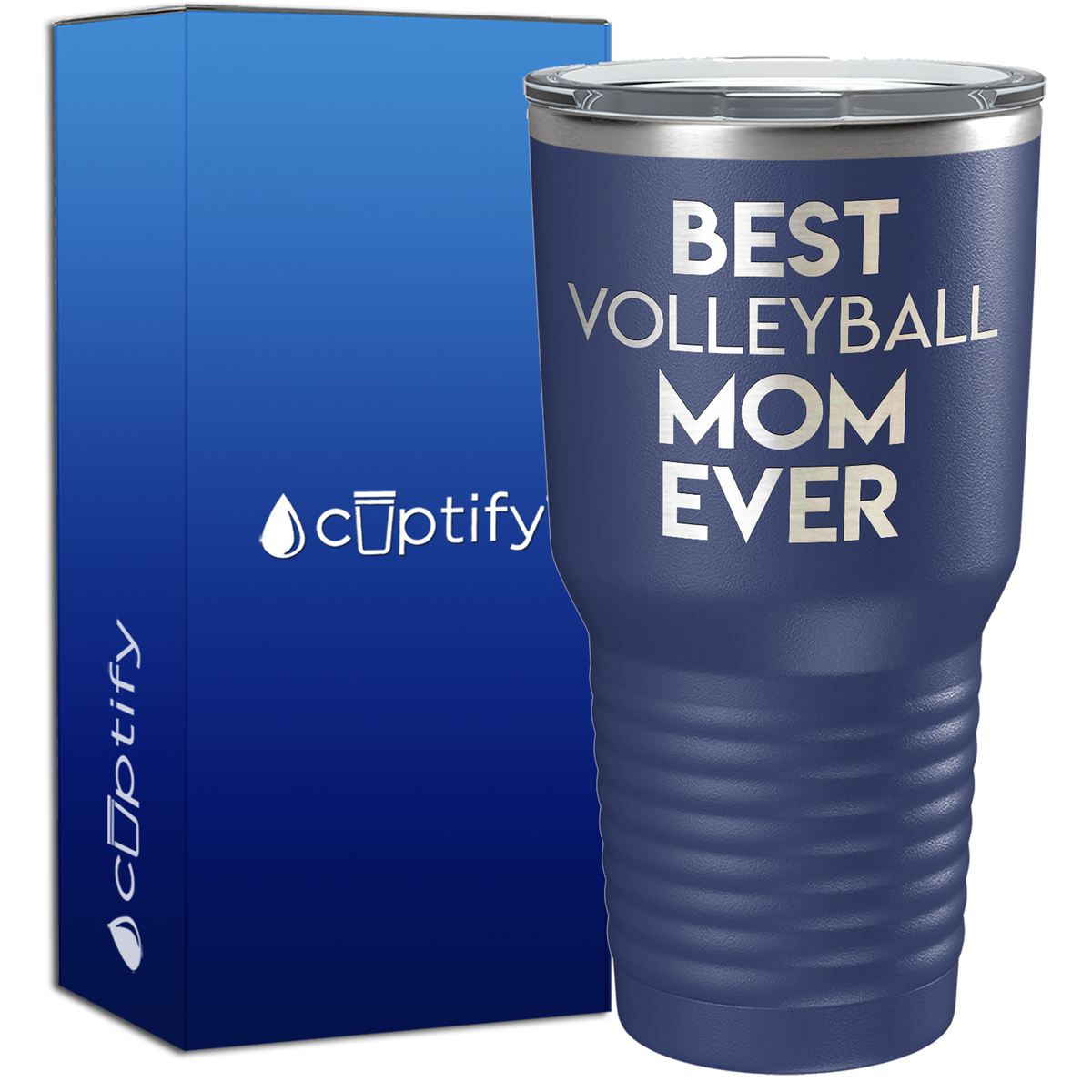 Best Volleyball Mom Ever 30oz Stainless Steel Tumbler