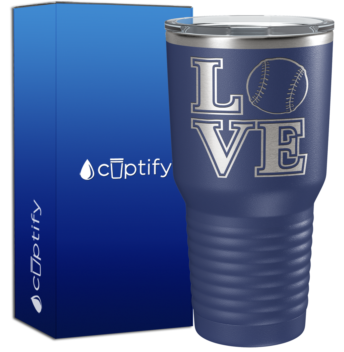 Baseball Love 30oz Baseball Tumbler