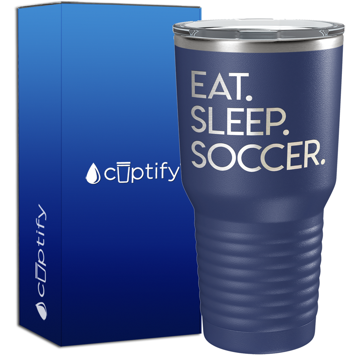 Eat Sleep Soccer 30oz Soccer Tumbler