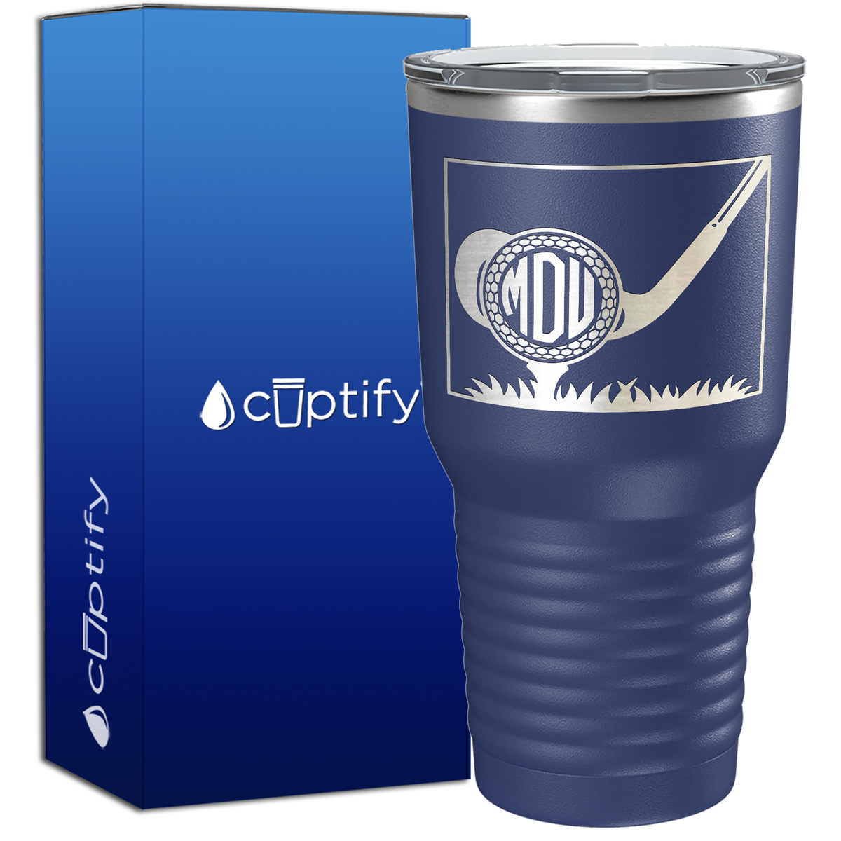 Monogrammed Golf Ball 30oz Golf Tumbler