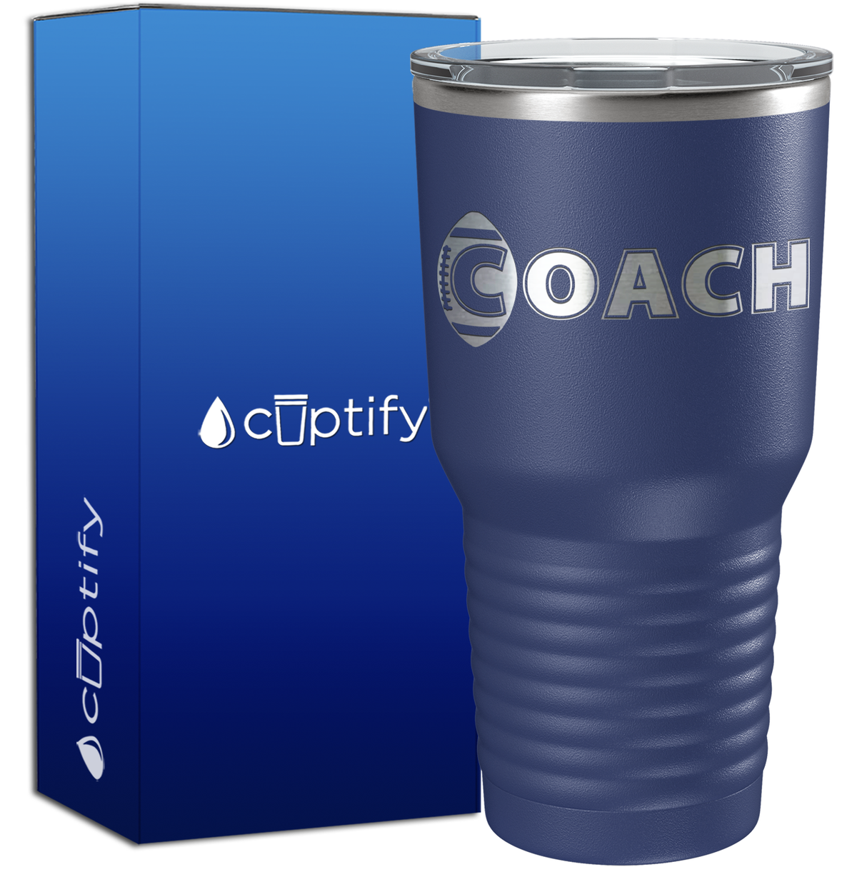 Football Coach 30oz Coach Tumbler