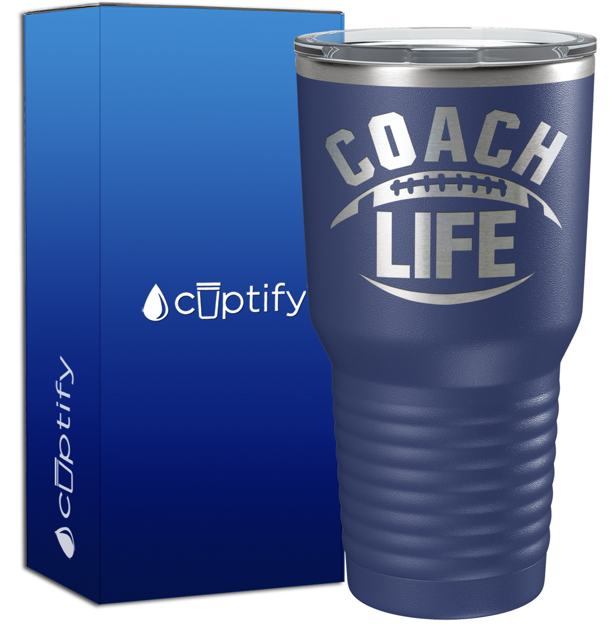 Football Coach Life 30oz Coach Tumbler