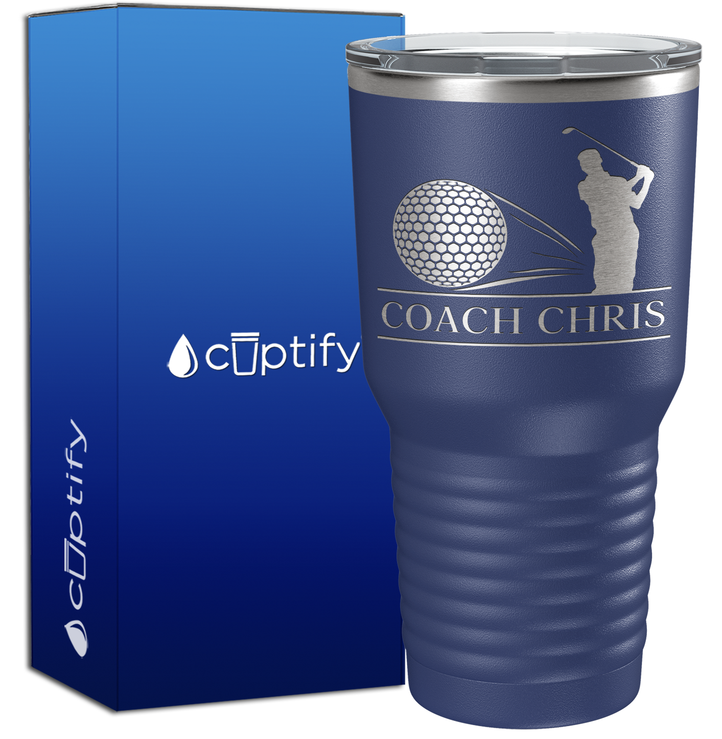 Personalized Golf Coach 30oz Coach Tumbler