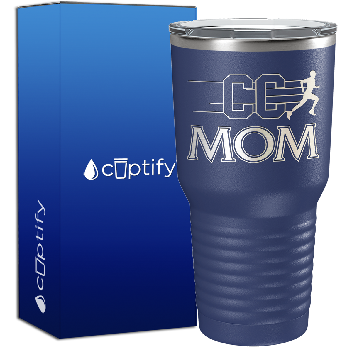 Cross Country Mom 30oz Cross Country Tumbler