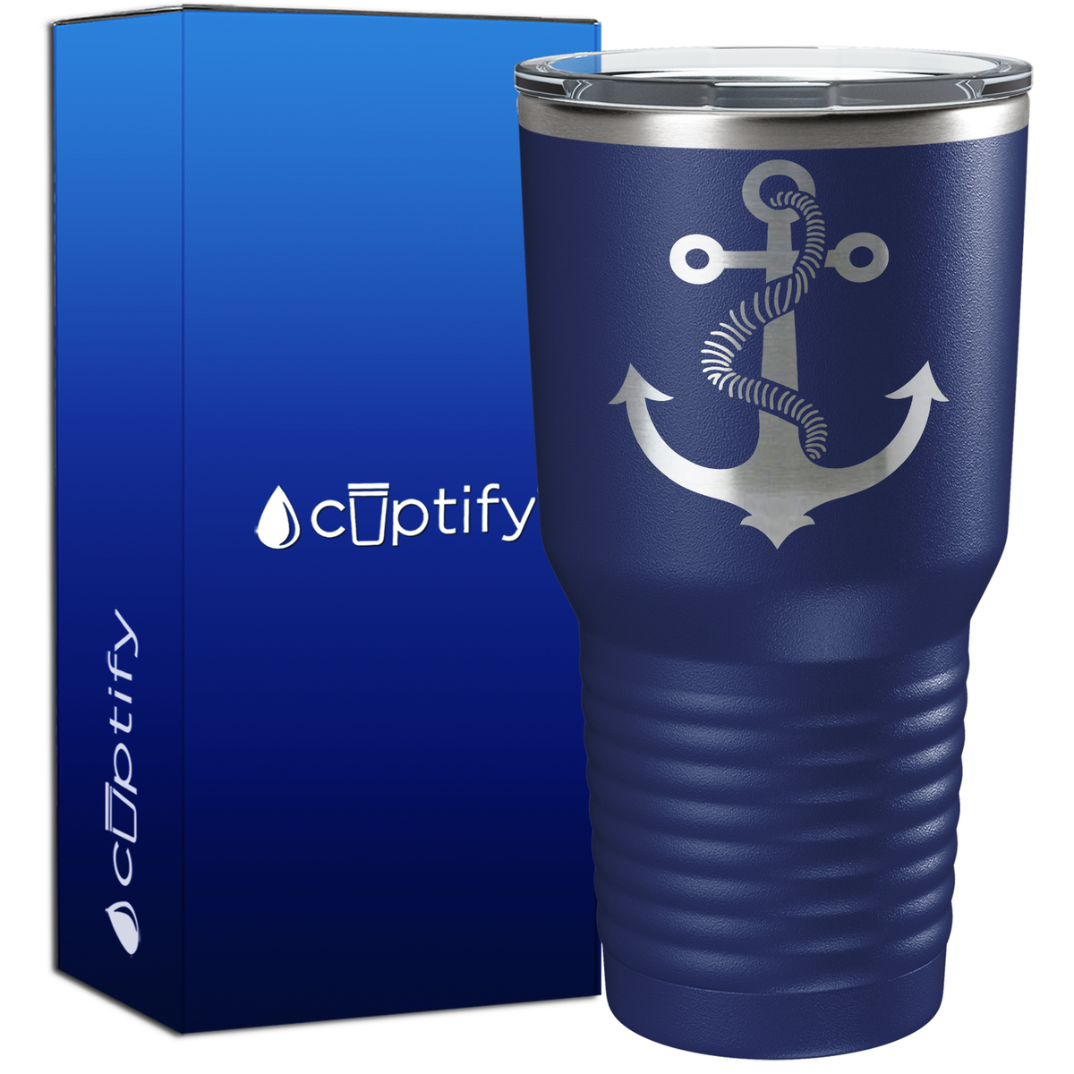 Anchor Rope 30oz Anchor Tumbler