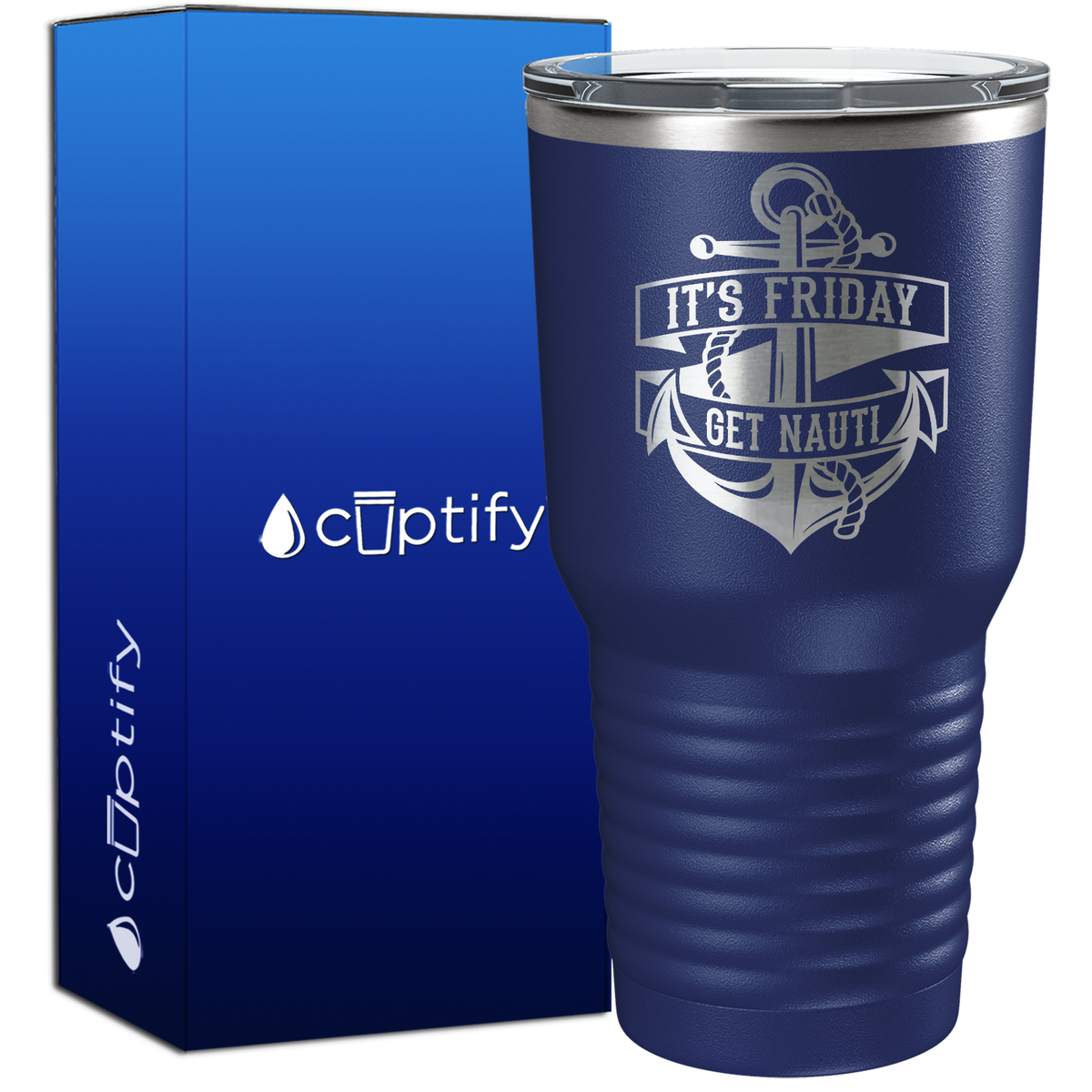 Personalized Anchor 30oz Anchor Tumbler