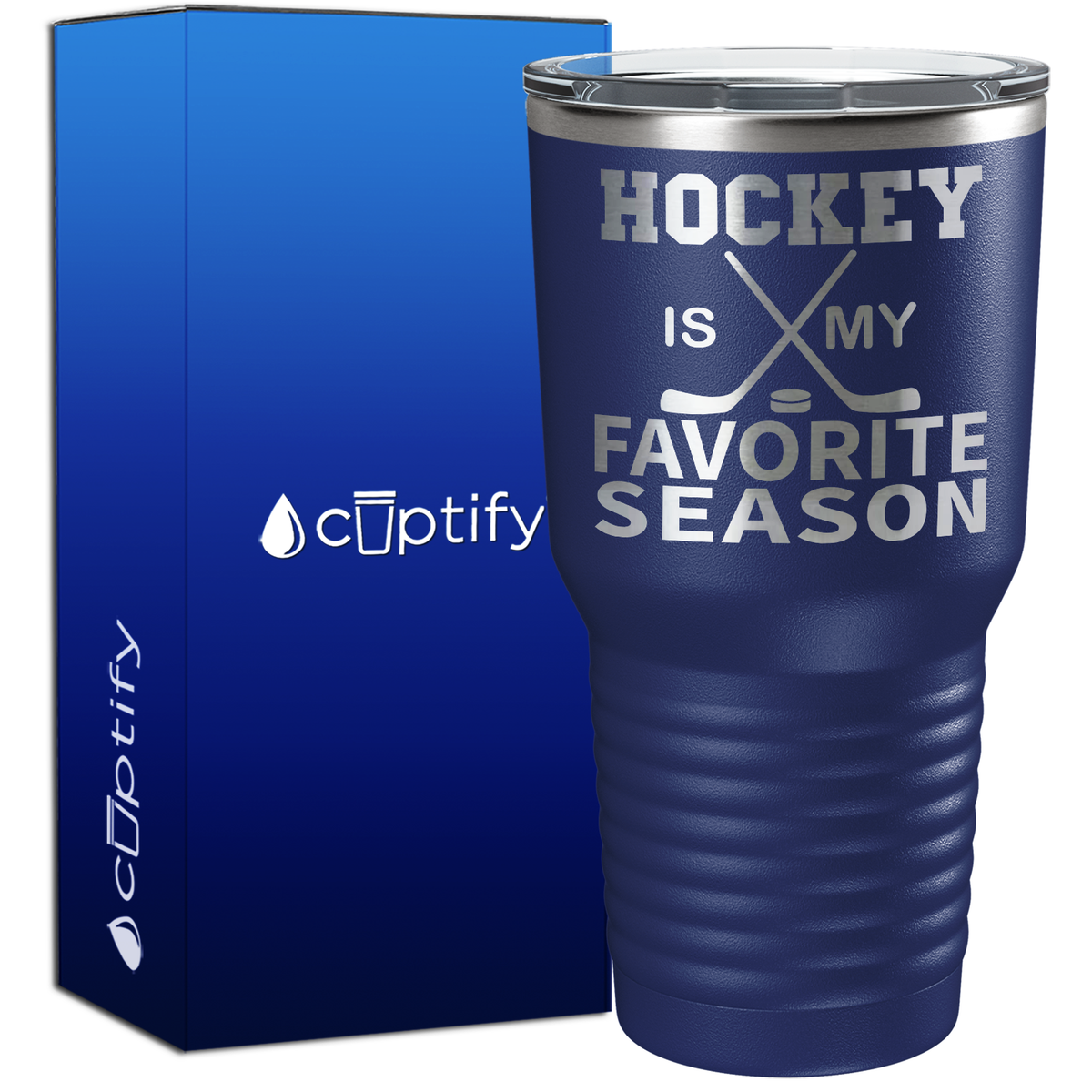Hockey is My Favorite Person 30oz Hockey Tumbler