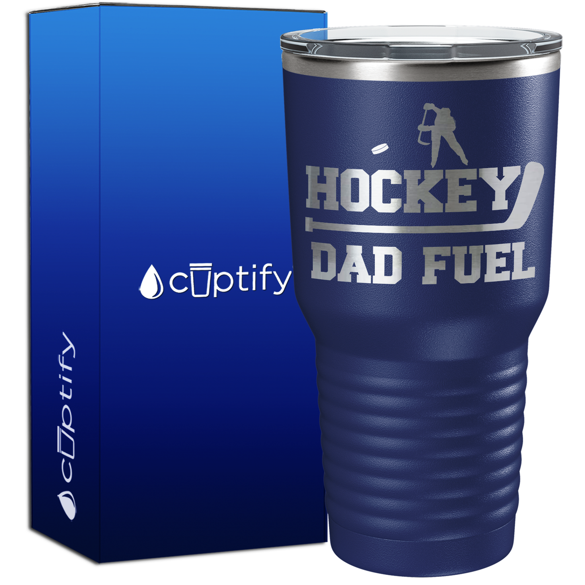 Hockey Dad Fuel 30oz Hockey Tumbler