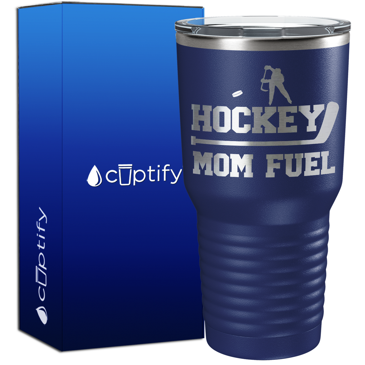 Hockey Mom Fuel 30oz Hockey Tumbler