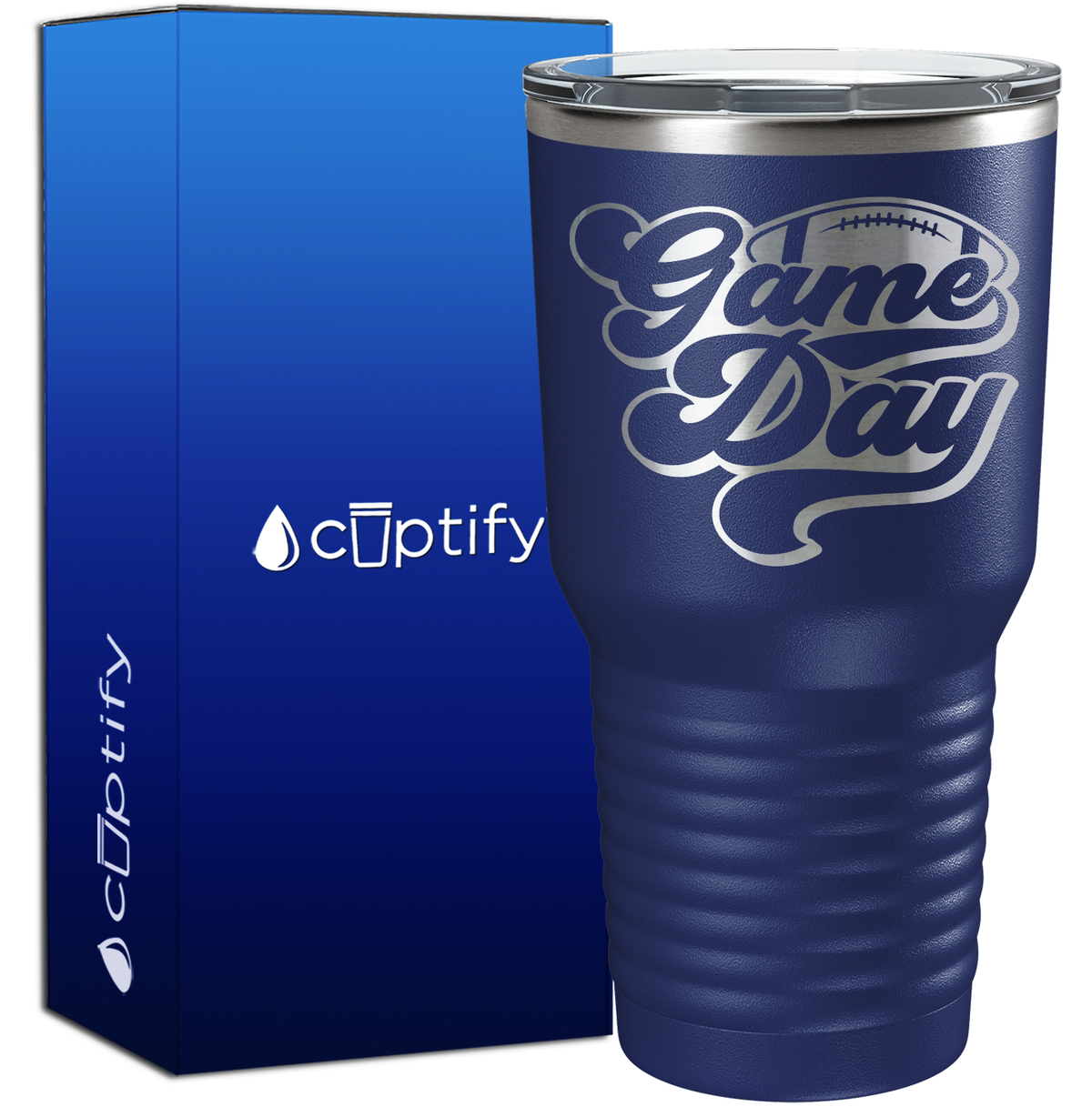 Game Day Football 30oz Football Tumbler