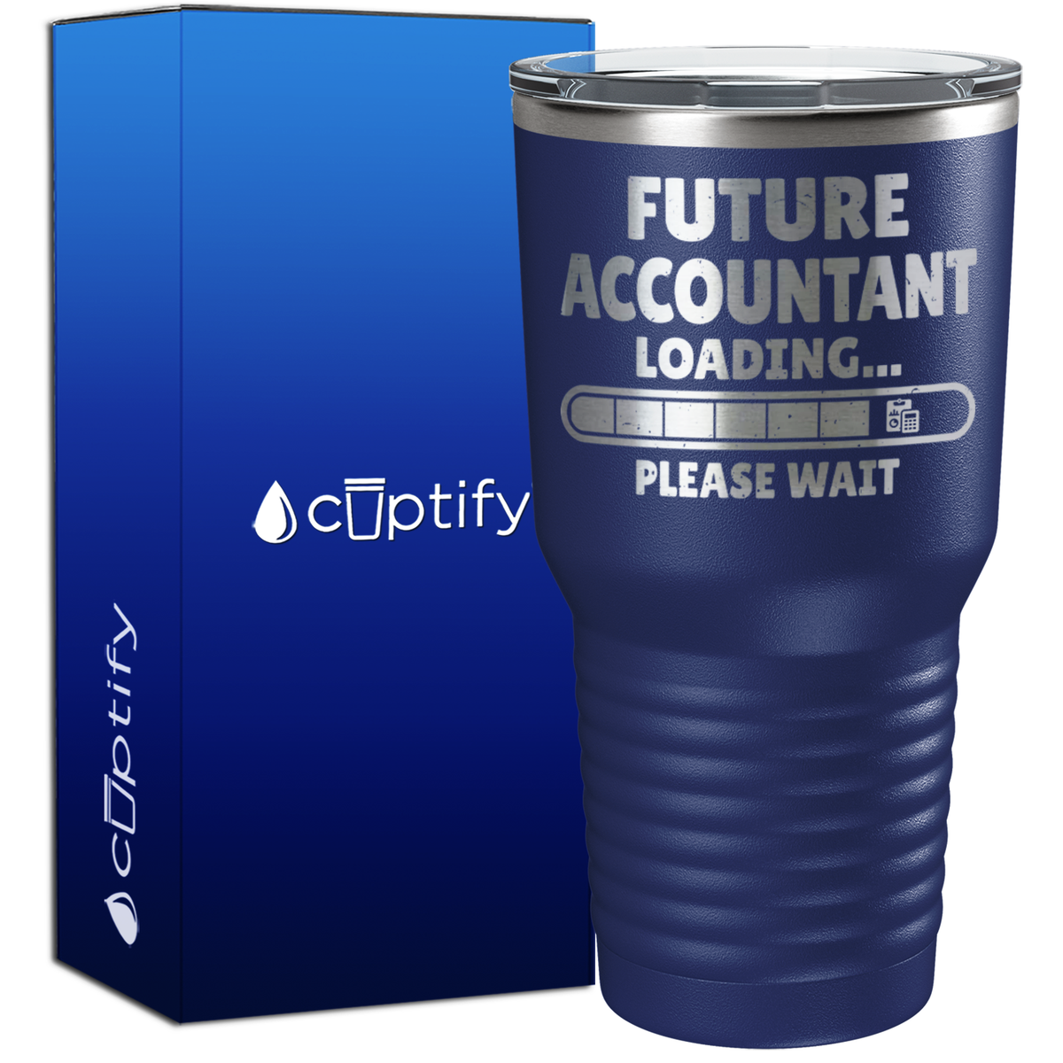 Future Accountant Loading 30oz Accountant Tumbler