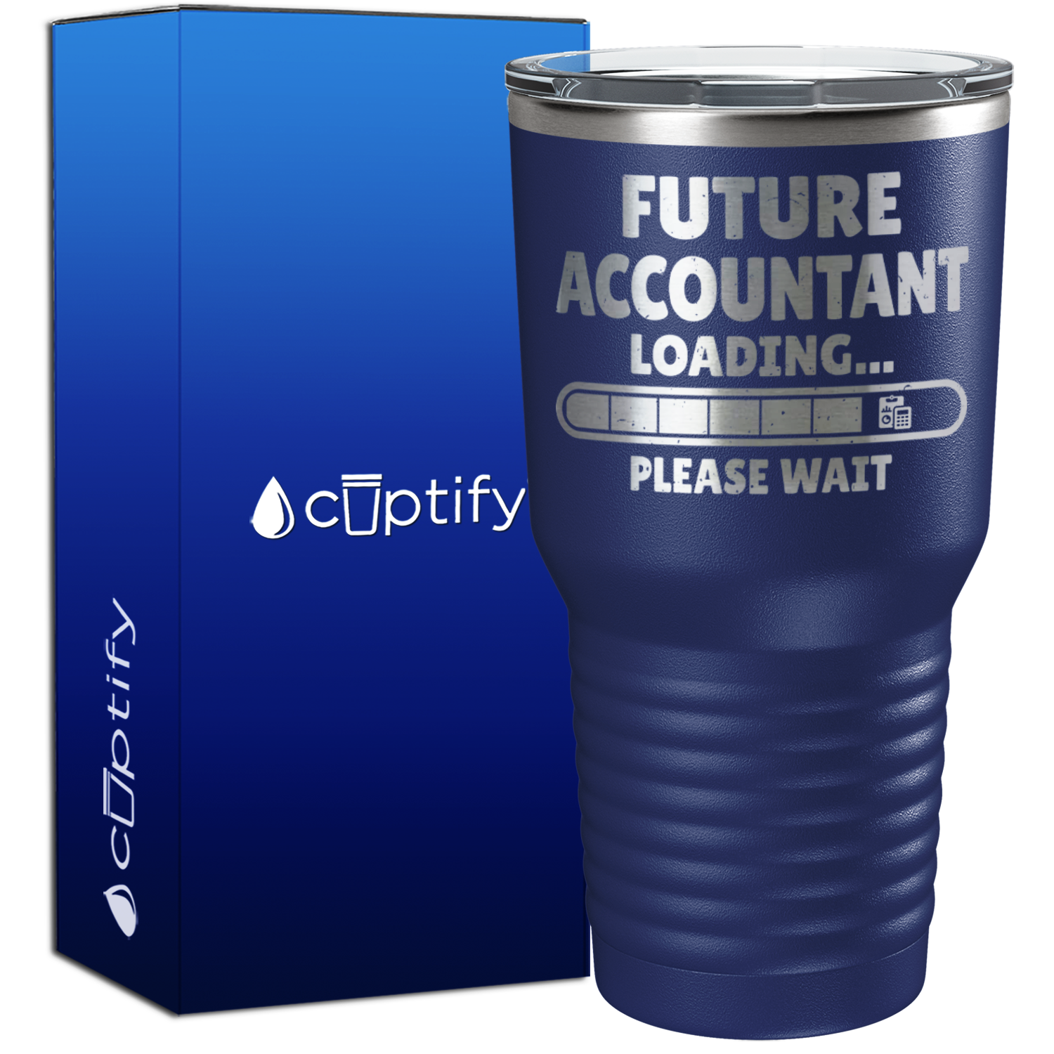 Future Accountant Loading 30oz Accountant Tumbler