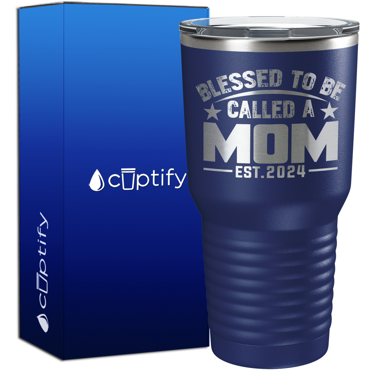 Blessed To Be Called Mom New Mom 30oz New Baby Tumbler