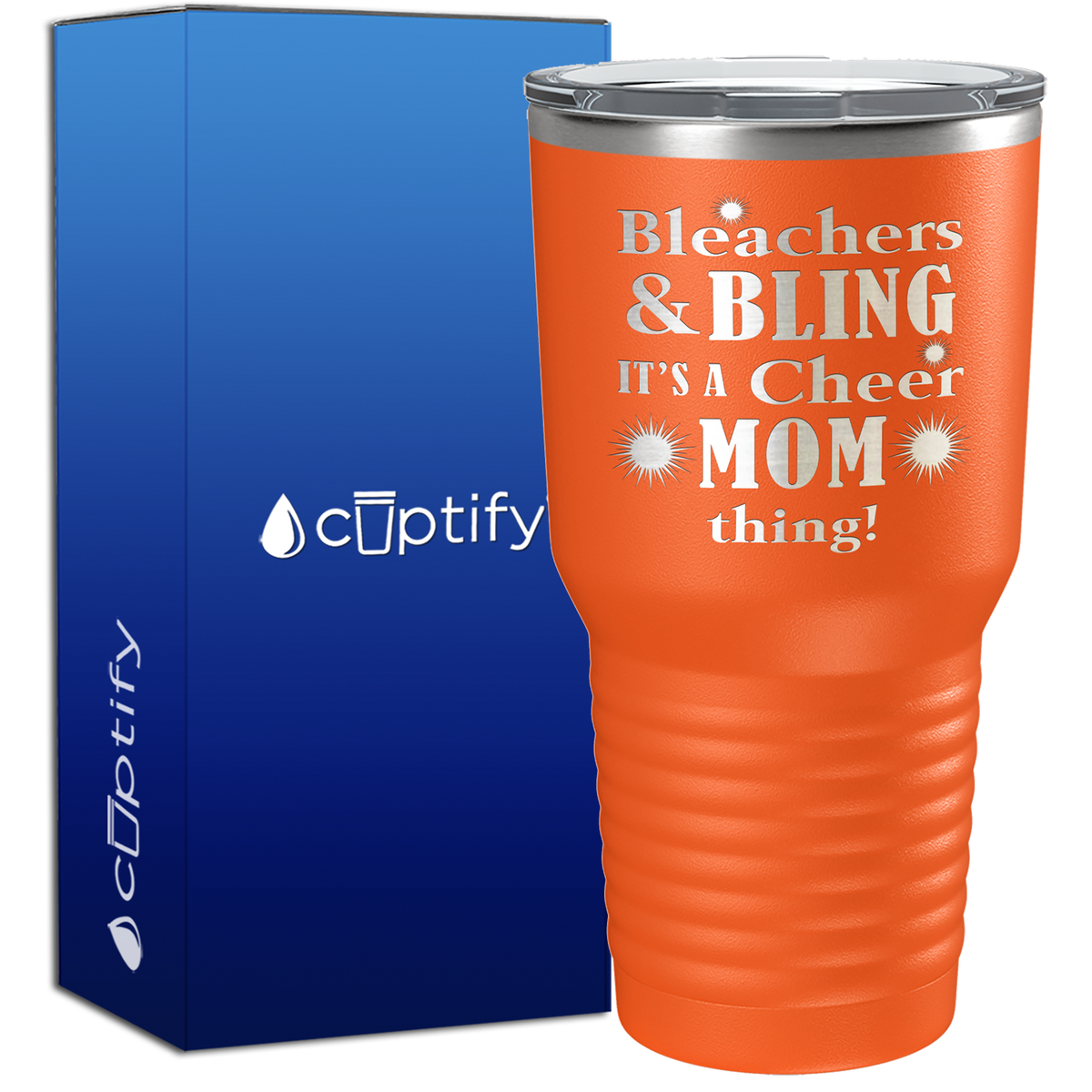 Bleachers & Bling 30oz Cheer Tumbler
