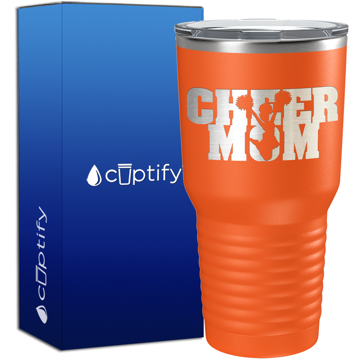 Cheer Mom 30oz Cheer Tumbler