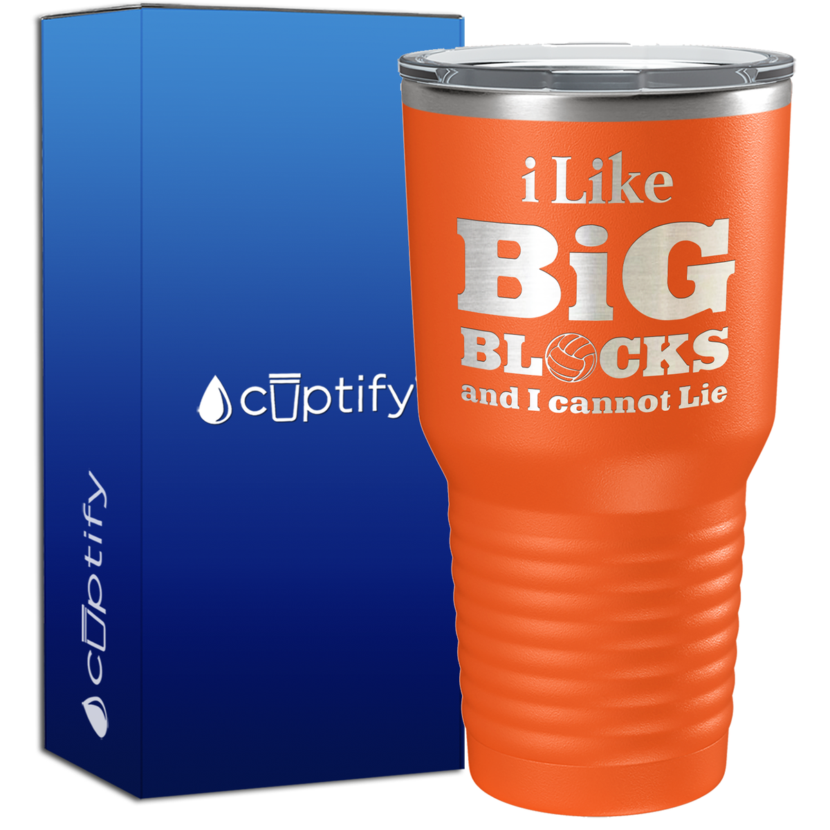 I Like Big Blocks 30oz Stainless Steel Tumbler