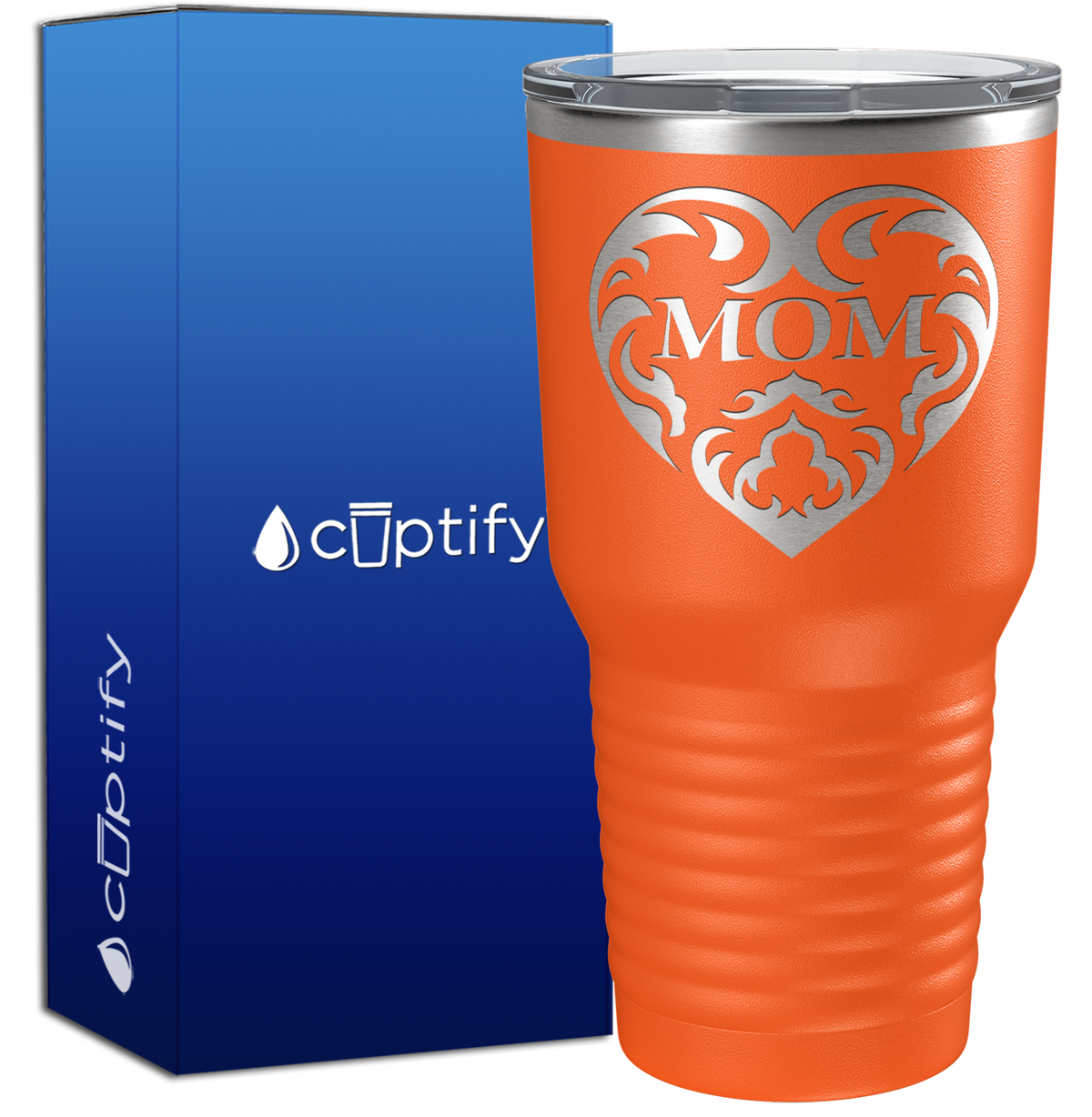 Mom Heart 30oz Mom Tumbler