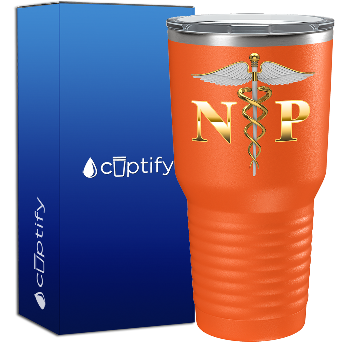 Nurse Practitioner Caduceus  Nurse Tumbler