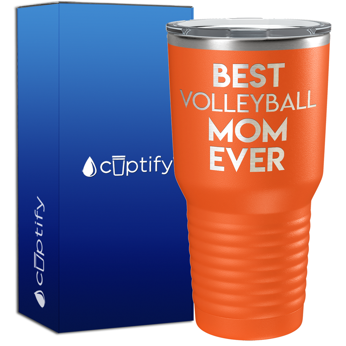 Best Volleyball Mom Ever 30oz Stainless Steel Tumbler