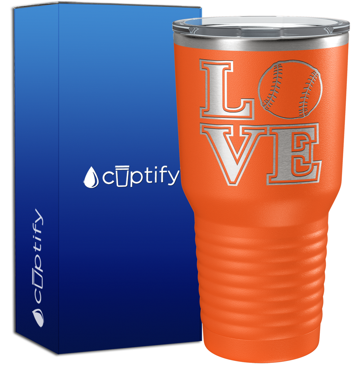 Baseball Love 30oz Baseball Tumbler