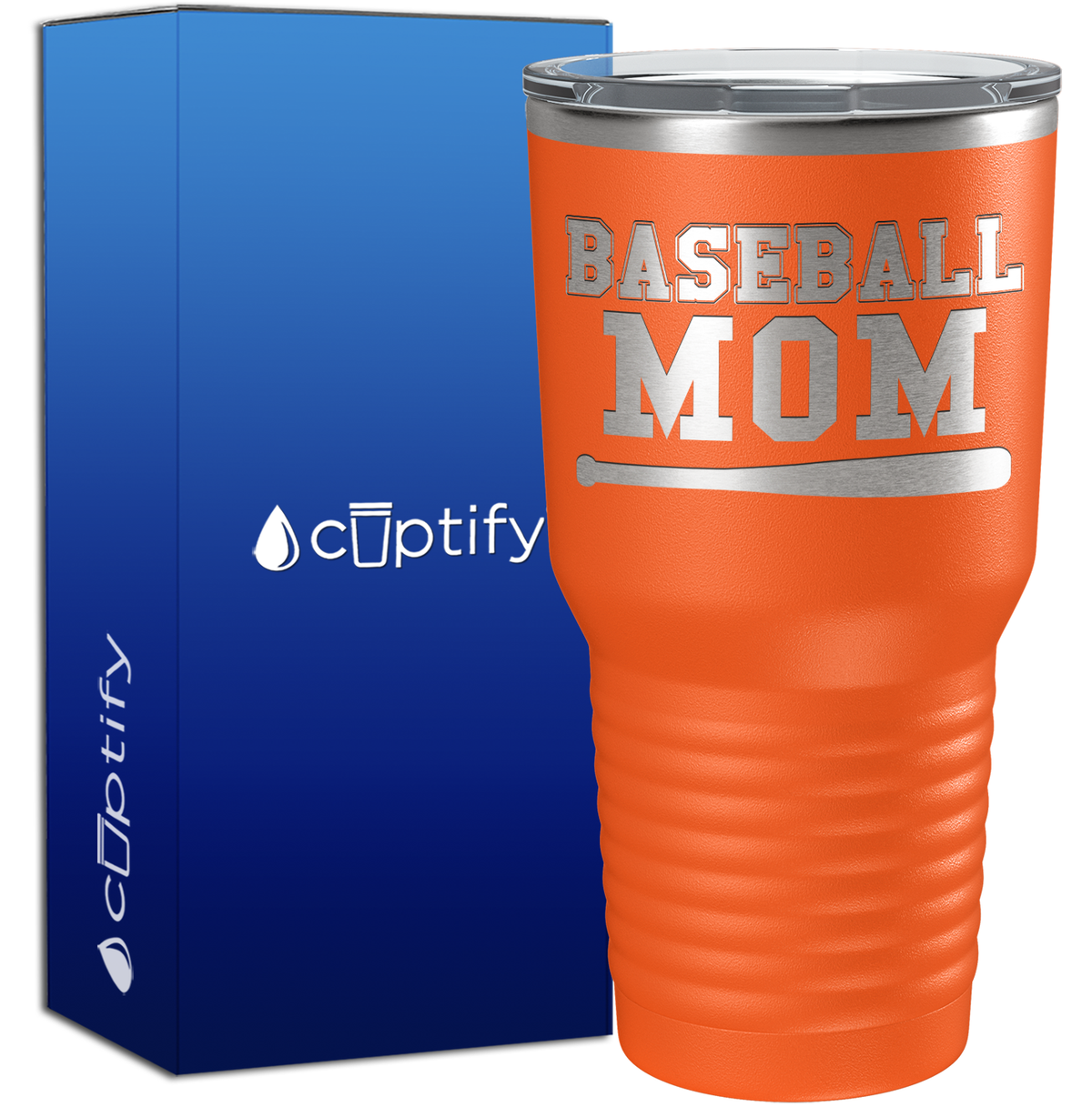 Baseball Mom 30oz Baseball Tumbler