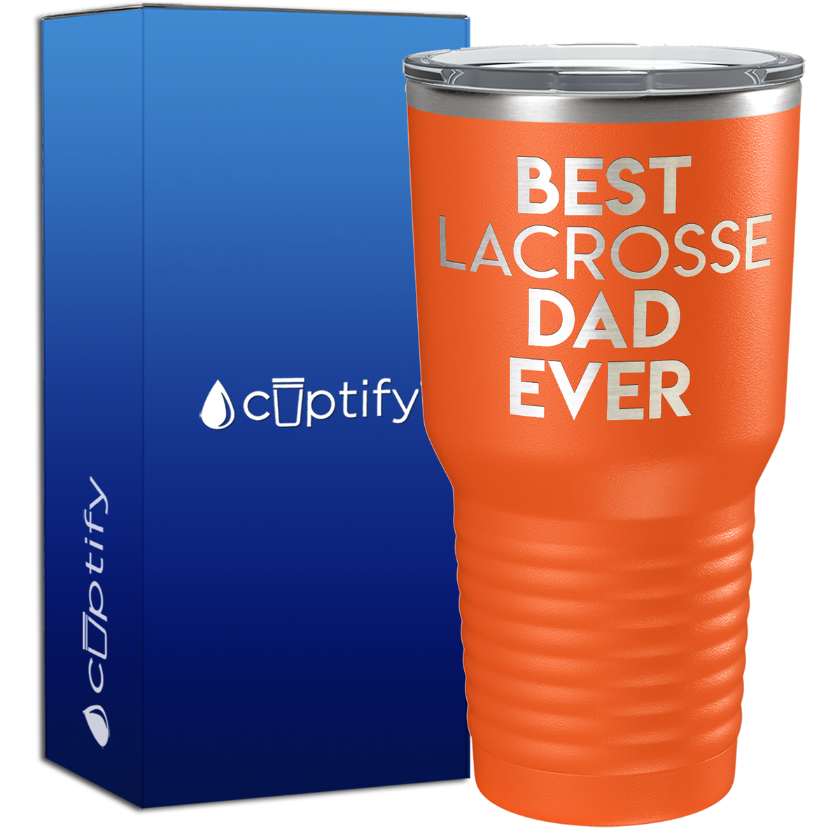 Best Lacrosse Dad Ever 30oz Lacrosse Tumbler