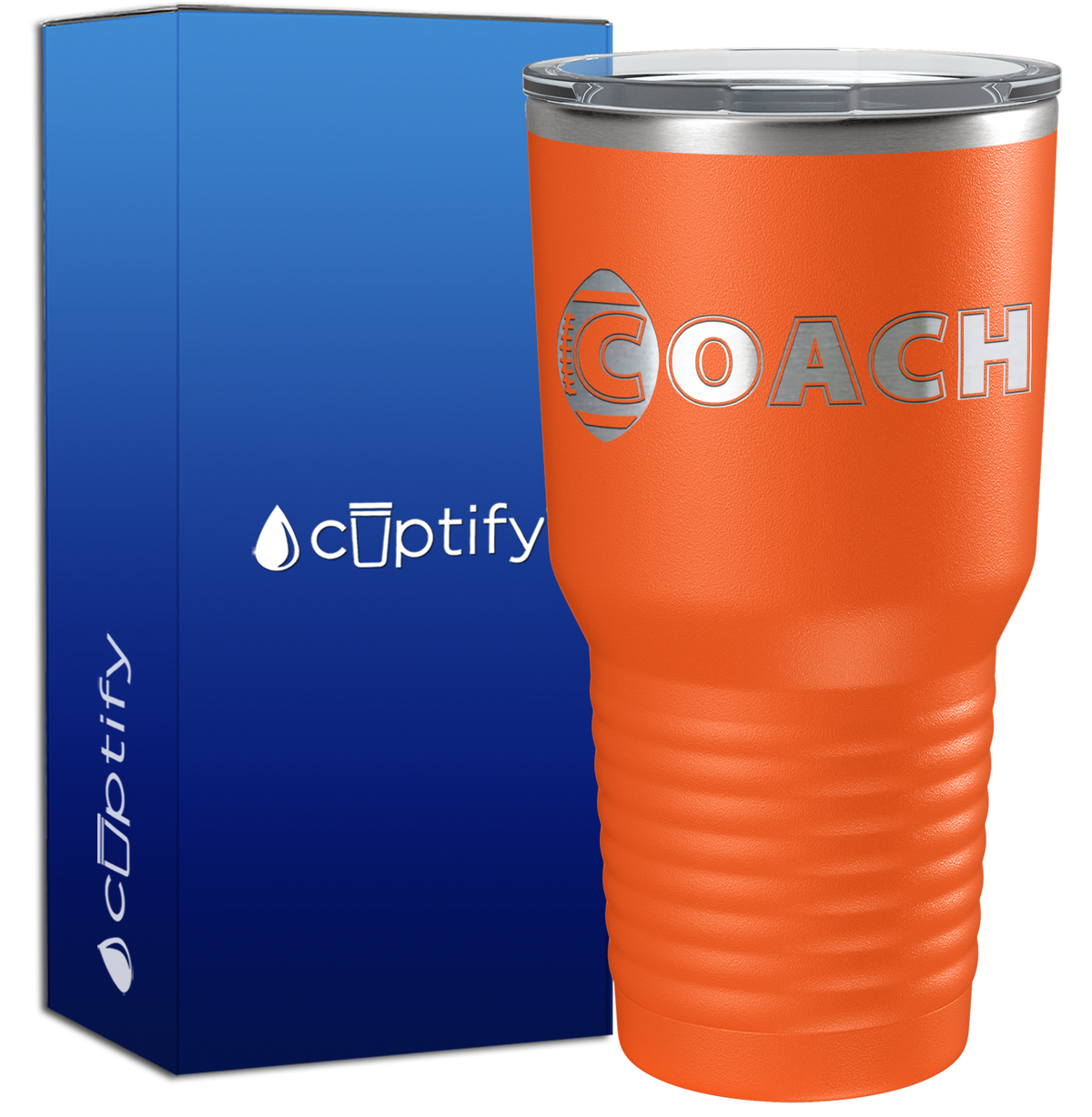 Football Coach 30oz Coach Tumbler