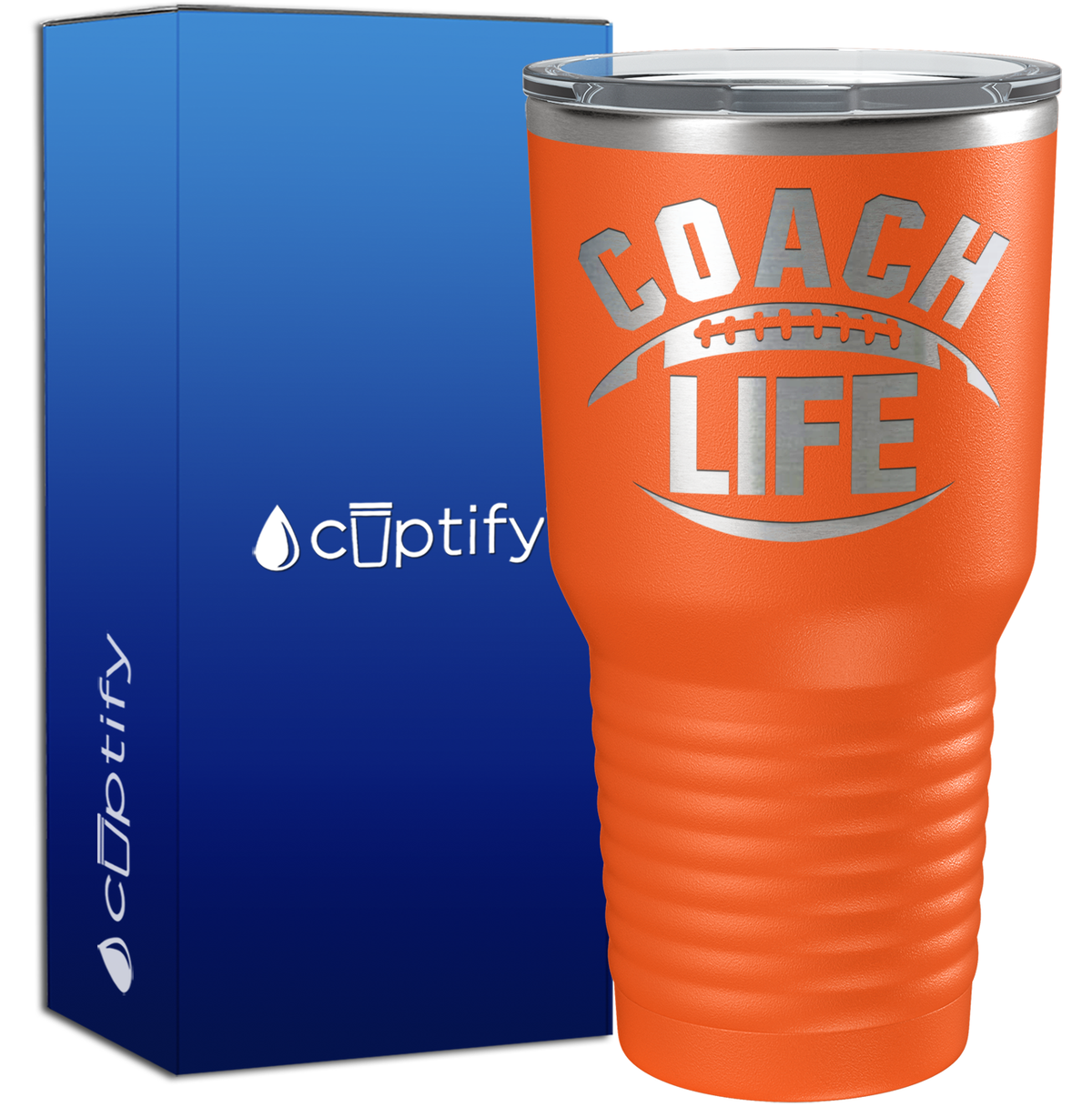 Football Coach Life 30oz Coach Tumbler