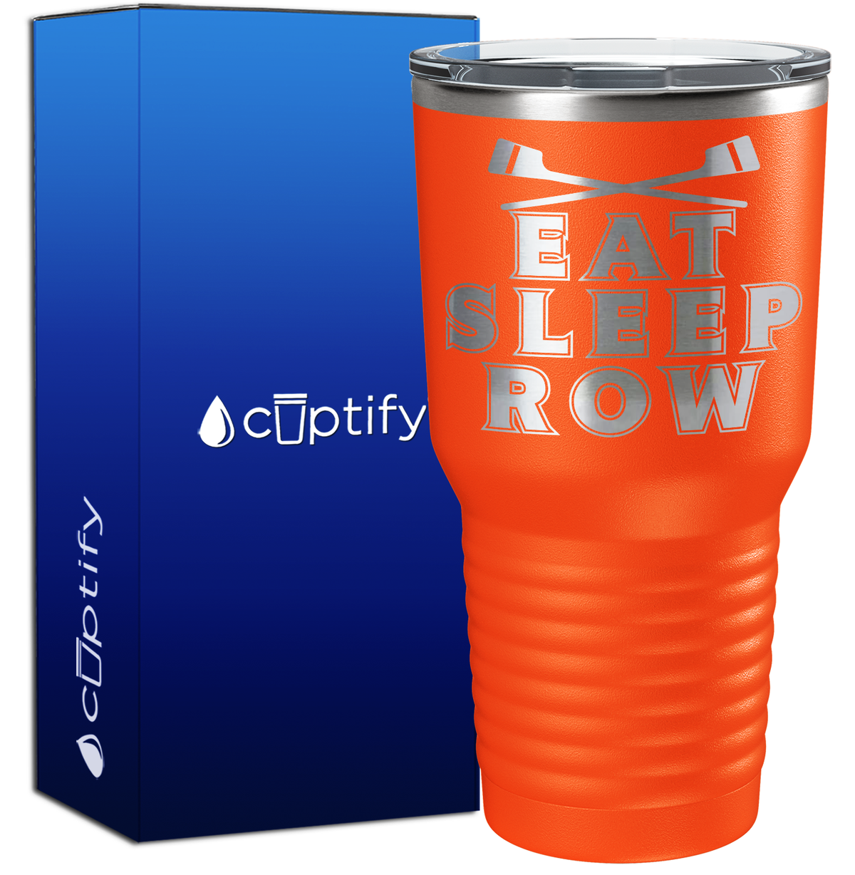 Eat Sleep Row Crew 30oz Crew Tumbler