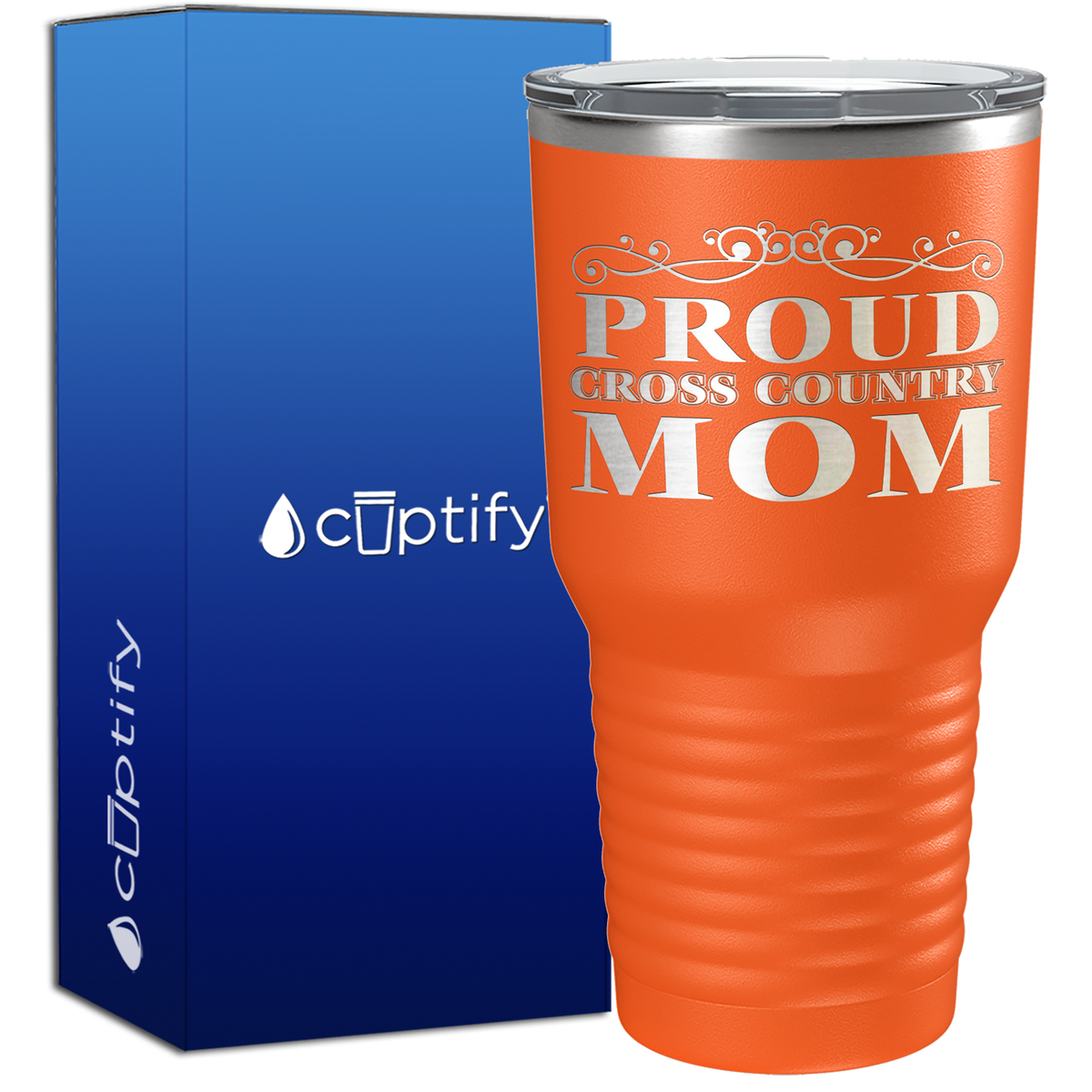 Proud Cross Country Mom 30oz Cross Country Tumbler