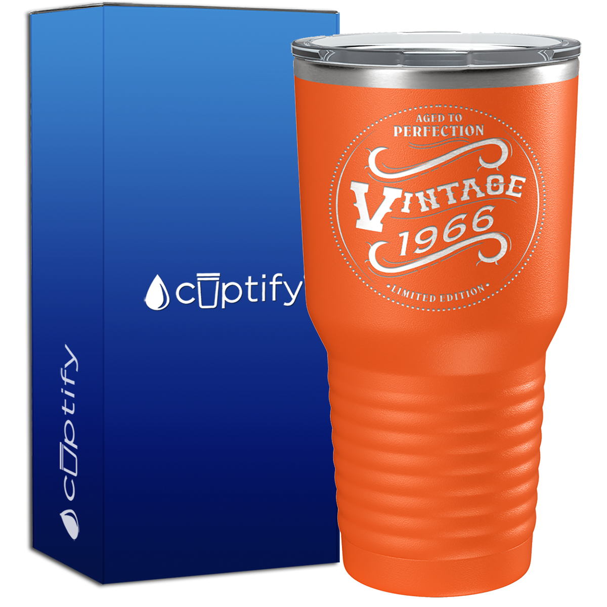 1966 Aged to Perfection Vintage 59th Birthday 59 Years Old 30oz Vintage Tumbler