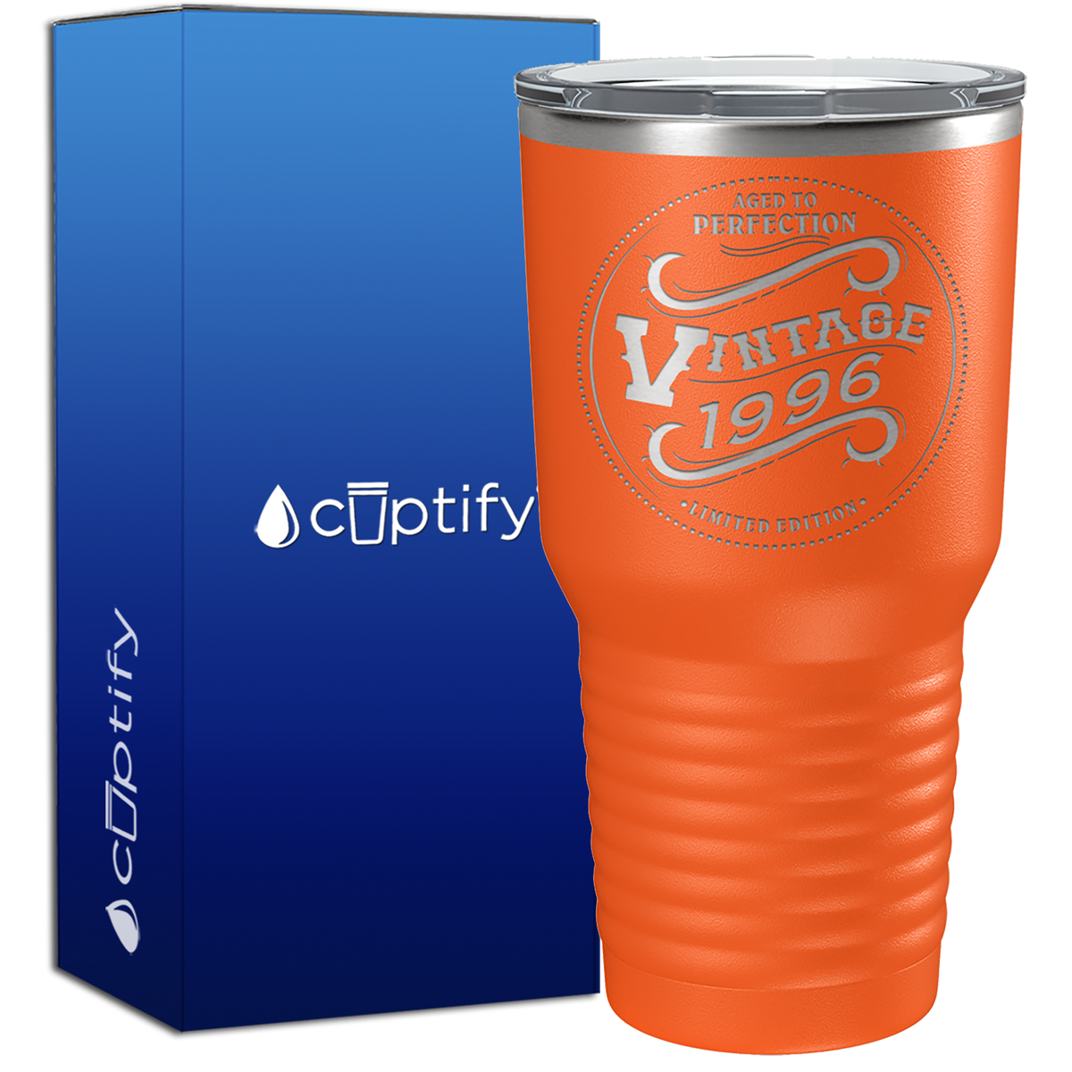 1996 Aged to Perfection Vintage 29th Birthday 29 Years Old 30oz Vintage Tumbler