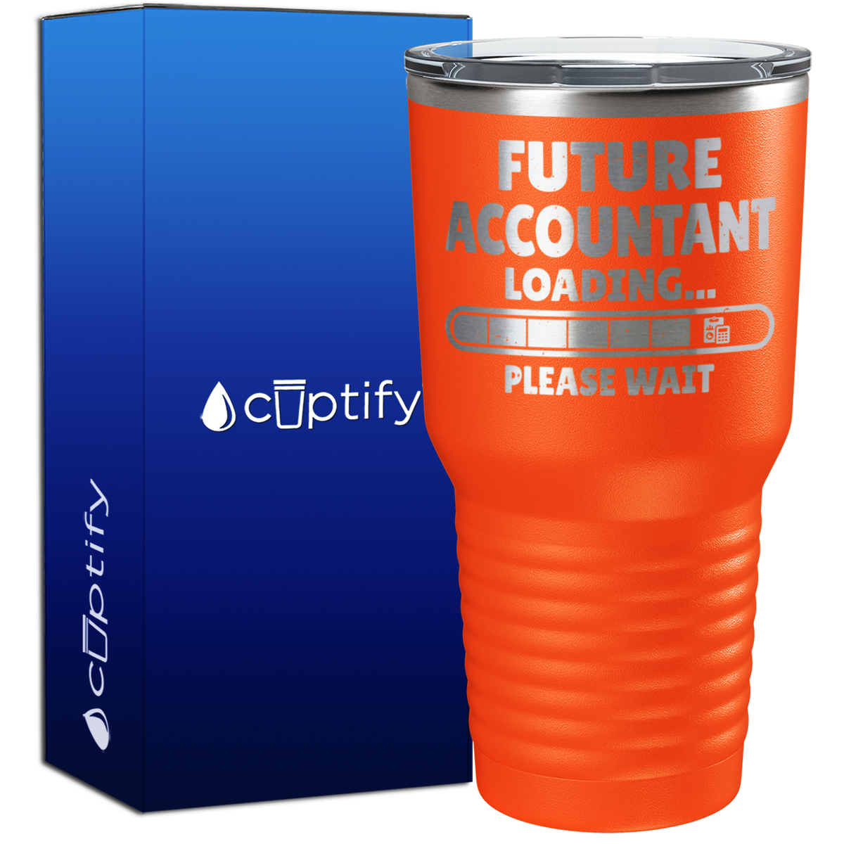 Future Accountant Loading 30oz Accountant Tumbler