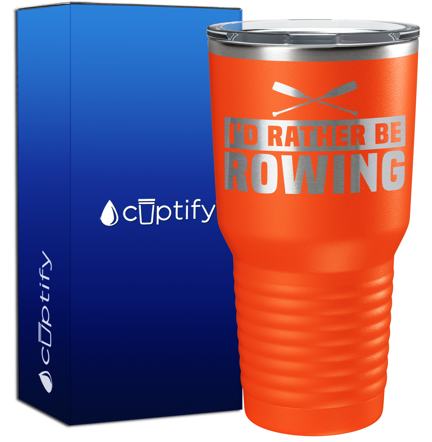 I'd Rather be Rowing 30oz Crew Tumbler