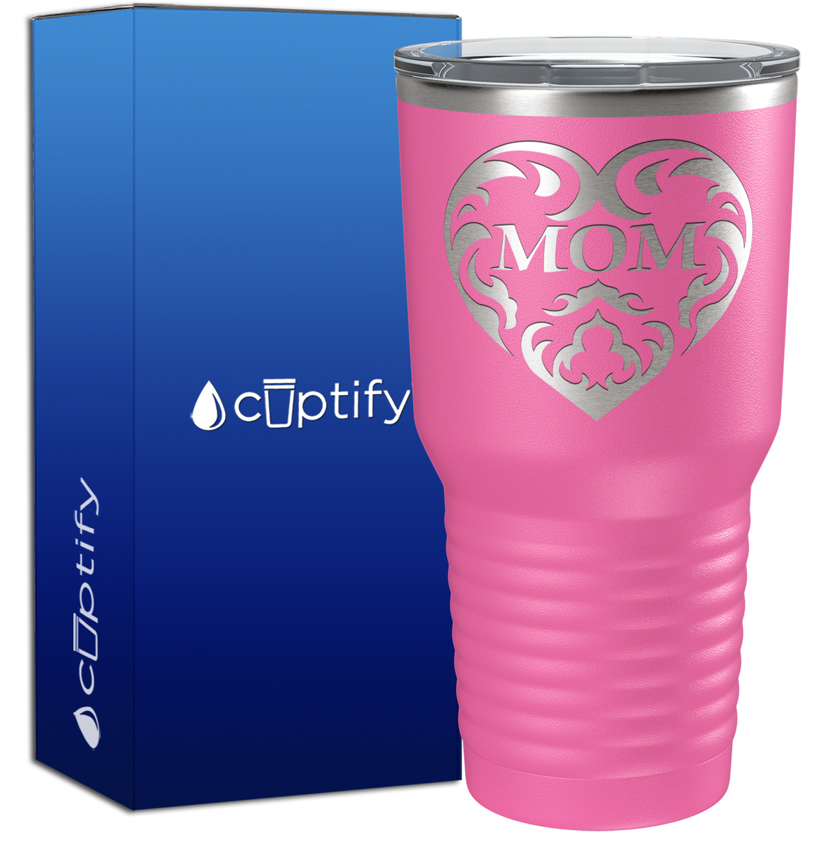 Mom Heart 30oz Mom Tumbler