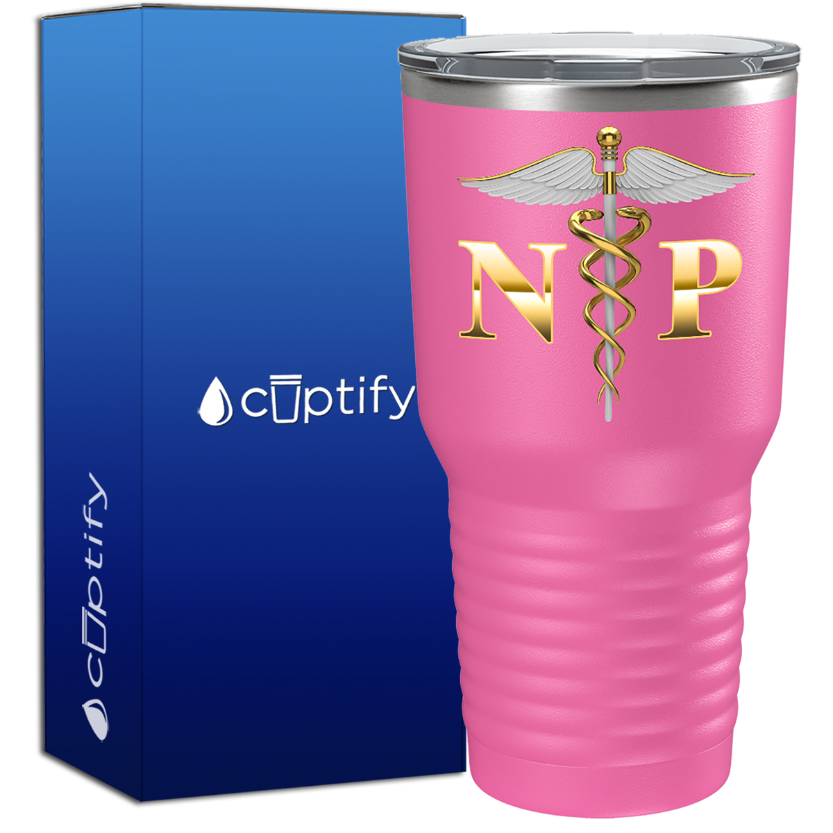 Nurse Practitioner Caduceus  Nurse Tumbler