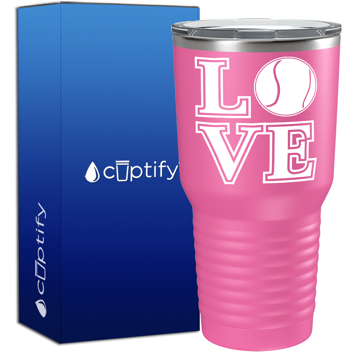 Love Tennis 30oz Tennis Tumbler