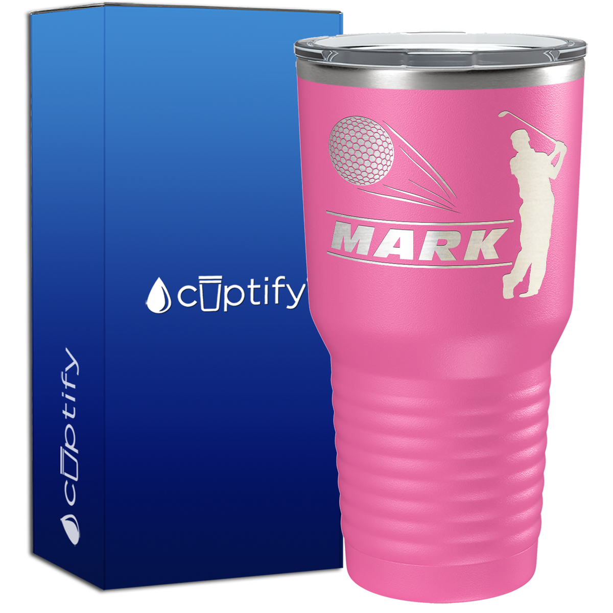 Personalized Golfer 30oz Golf Tumbler