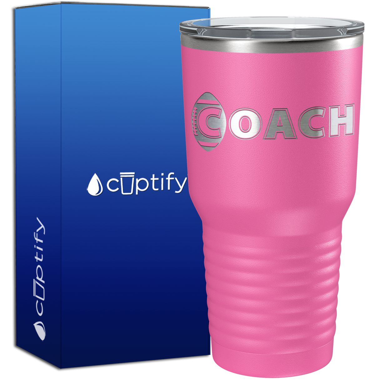 Football Coach 30oz Coach Tumbler