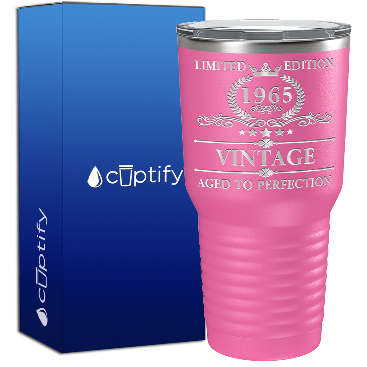 1965 Limited Edition Aged to Perfection 60th Birthday 60 Years Old 30oz Vintage Tumbler