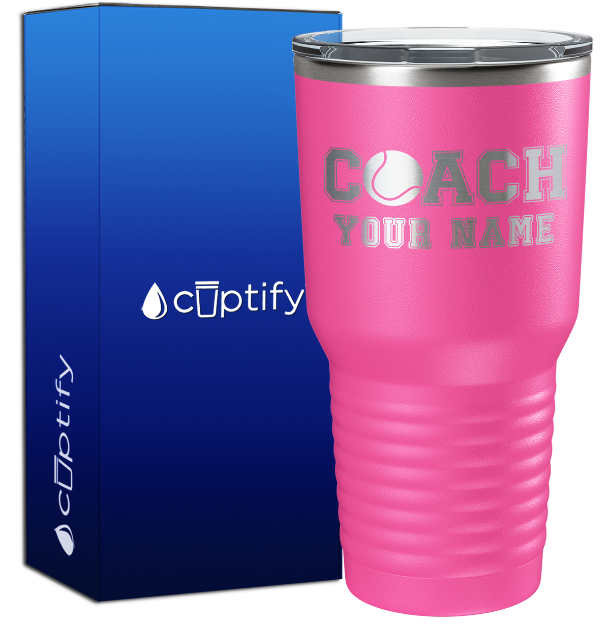 Personalized Coach Tennis 30oz Coach Tumbler
