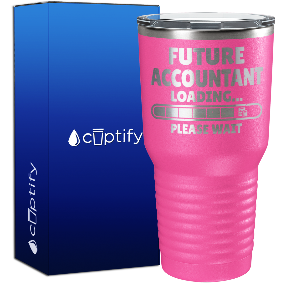 Future Accountant Loading 30oz Accountant Tumbler