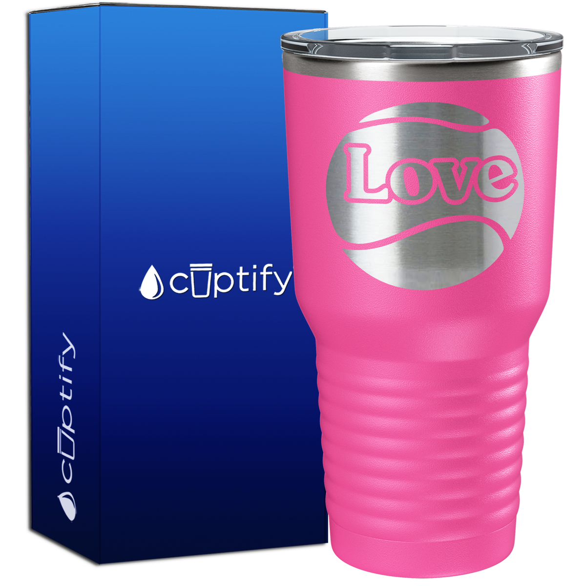 Tennis Ball Love 30oz Tennis Tumbler