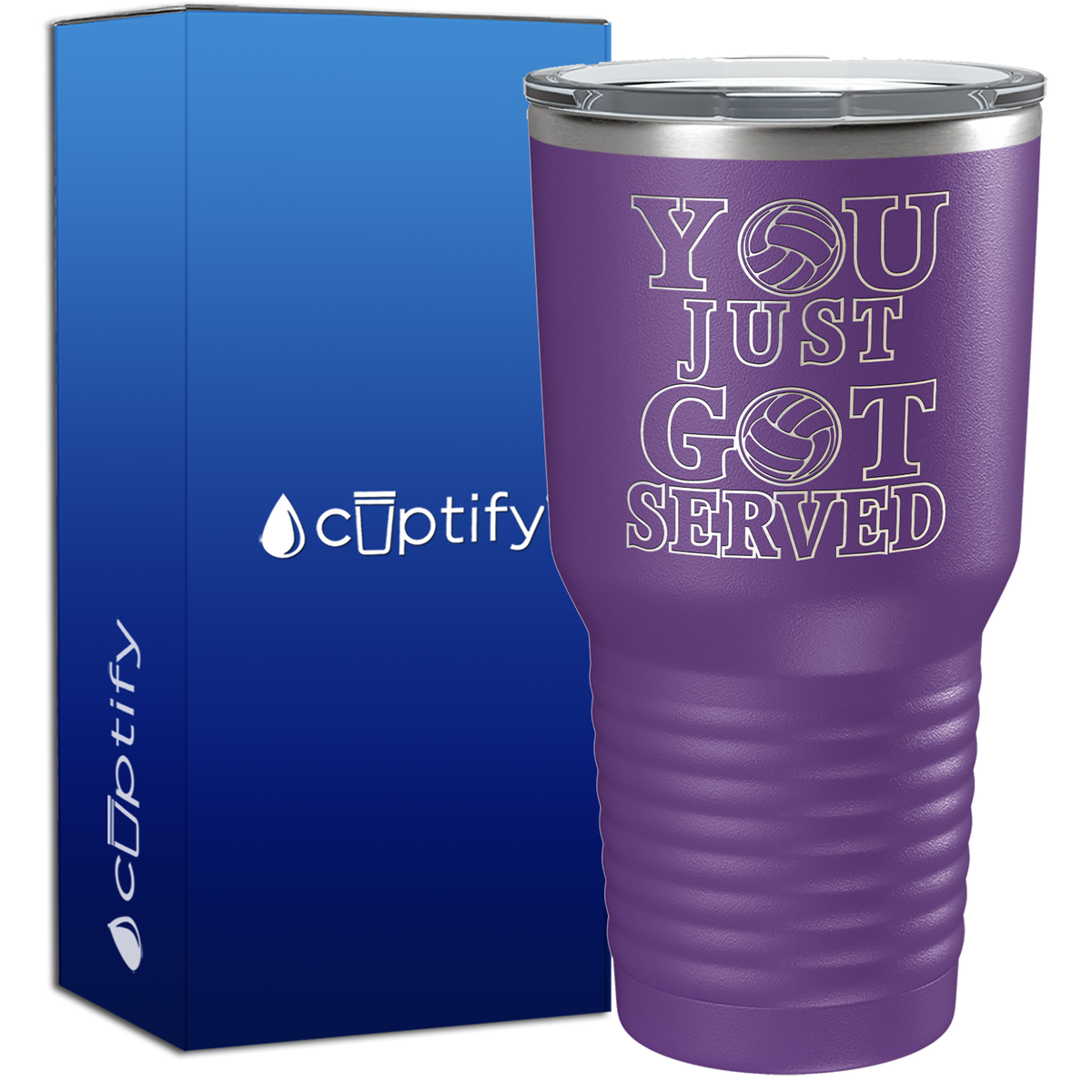 You Just Got Served 30oz Stainless Steel Tumbler