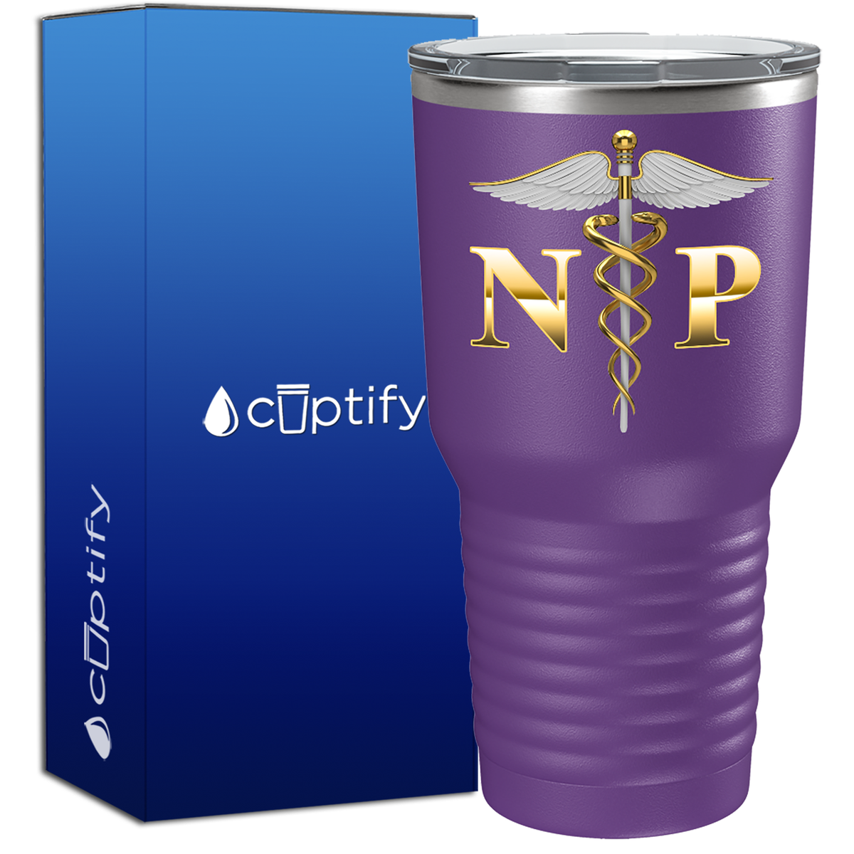 Nurse Practitioner Caduceus  Nurse Tumbler