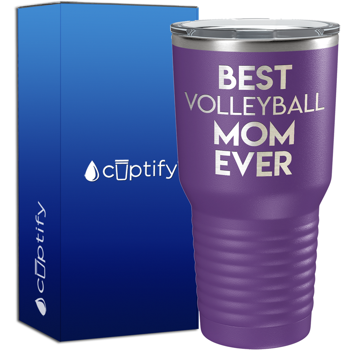 Best Volleyball Mom Ever 30oz Stainless Steel Tumbler