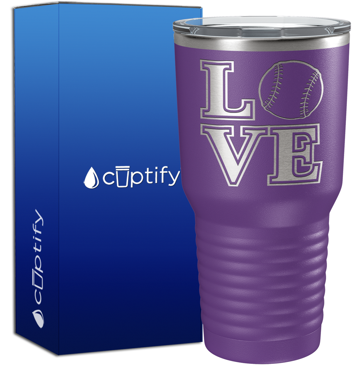 Baseball Love 30oz Baseball Tumbler